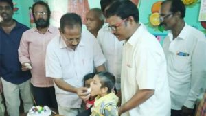 VT celebrates HH Chinna Jeeyar Thirunakshatram Sweets For Children