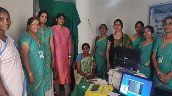 Mahila Arogya Vikas Gudimalkapur conducted Medical Camp at Ramalingapuram Kothavalasa