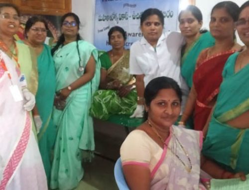 Mahilaarogya Vikas Gudimalkapur conducted Medical Camp at Rajam
