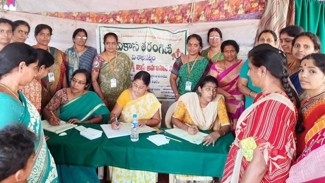 Mahila arogya Vikas conducted Medical Camp at Kurmanapalem