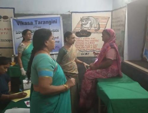 Mahilaarogya Vikas conducted Medical Camp at  Madugula village