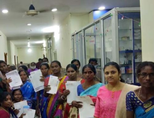 Mahilaarogya Vikas conducted Medical Camp at mancherial