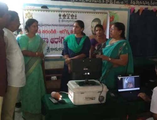 Mahilaarogya Vikas Gudimalkapur conducted Medical Camp at Ajjaram village