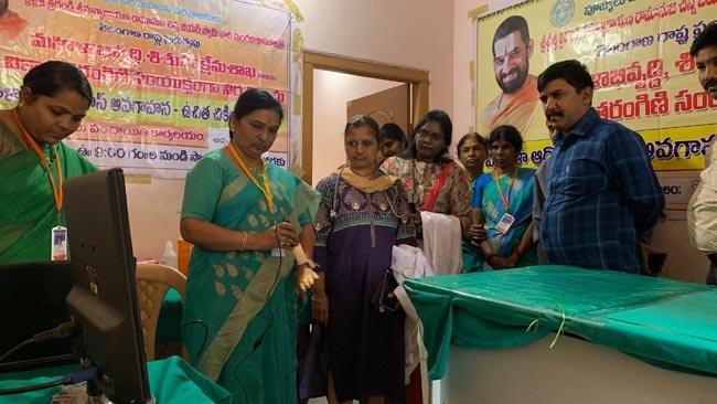Mahilaarogya Vikas conducted Medical Camp at Achampet