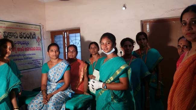 Mahilaarogya Vikas conducted Medical Camp at Thatichetlapalem