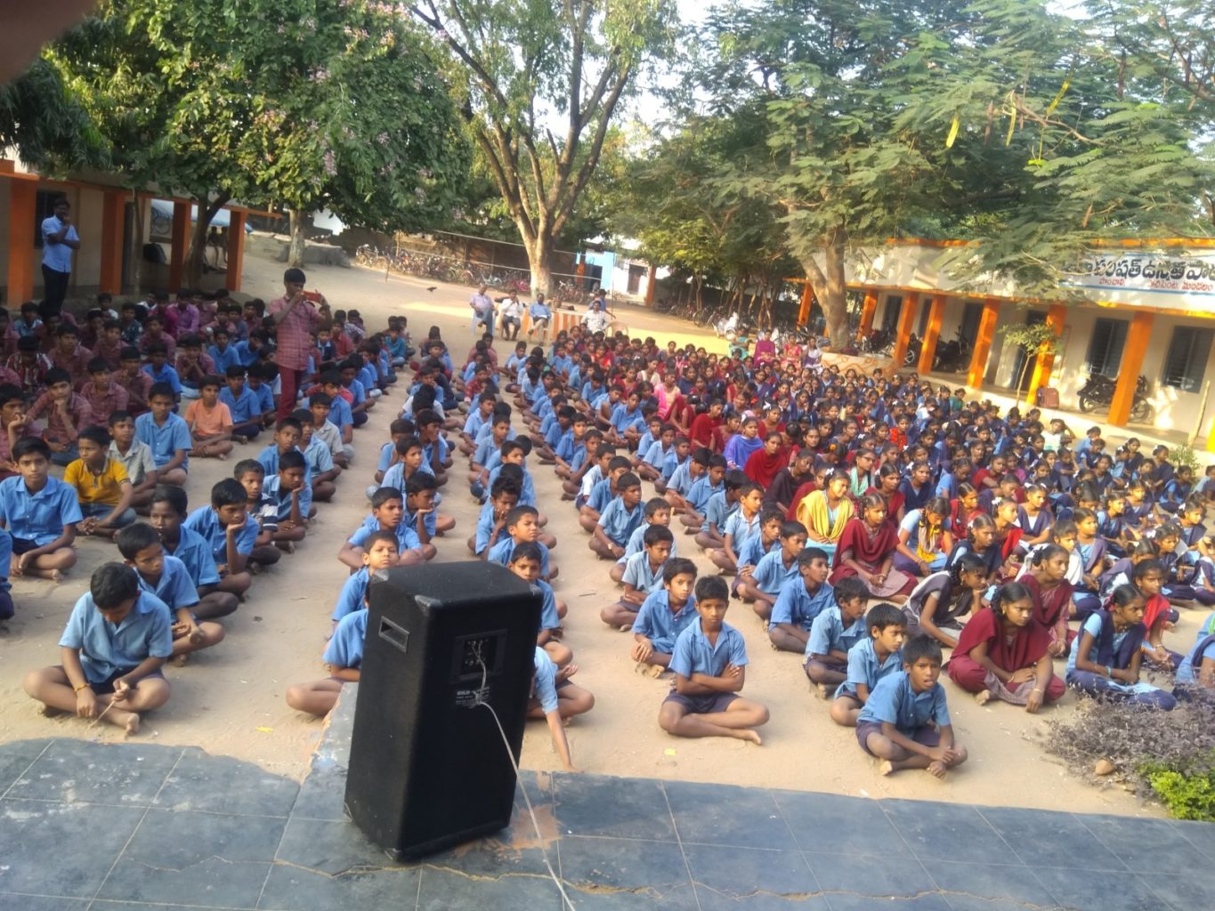 Prajna books distribution and program at paanchali govt high school 2
