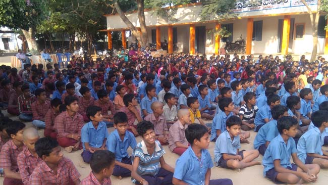 Prajna books distribution and program at paanchali govt high school