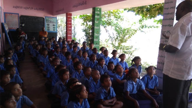 Prajna program at Tarapuram school