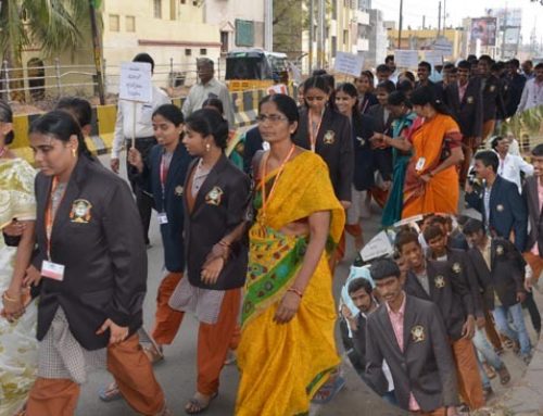 World Braille day celebrations by Netra Vidyalaya – 2020