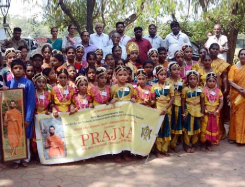Chennai Prajna Students Spreads Spirituality