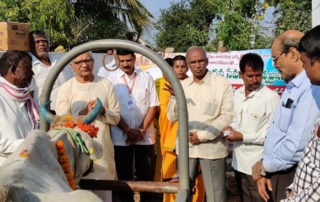 100 cattle treated in the veterinary camp