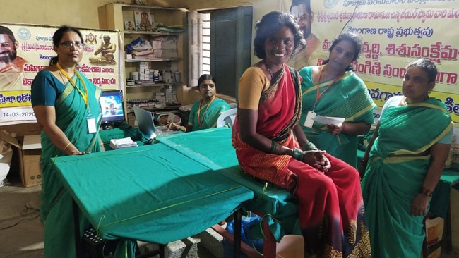 Mahilaarogya Vikas conducted Medical Camp at Amadabakula
