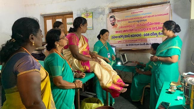 Mahilaarogya Vikas conducted Medical Camp at Bhadrachalam