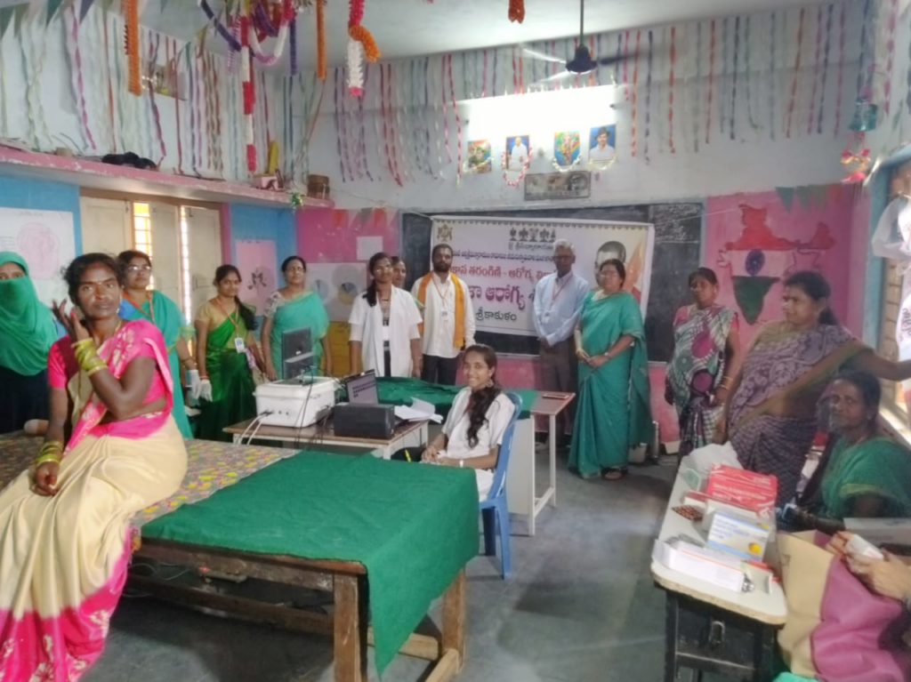 Mahilaarogya Vikas conducted Medical Camp at Mandasa 1