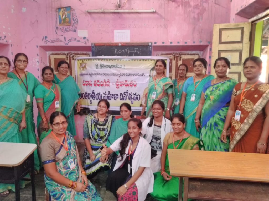 Mahilaarogya Vikas conducted Medical Camp at Mandasa
