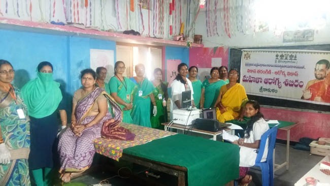 Mahilaarogya Vikas conducted Medical Camp at Mandasa