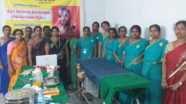 Mahilaarogya Vikas conducted Medical Camp at Tatiparthi