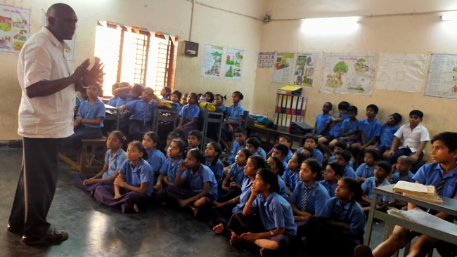 Prajna Program at Visakhapatnam MVDM primary school