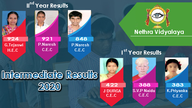 Netra Vidyalaya Secures Highest Pass Percentage in Intermediate Exams