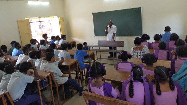 Prajna Program at Visakhapatnam Mvds High School