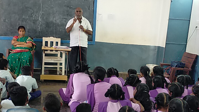 Prajna Program at Salur K.H.municipal High School