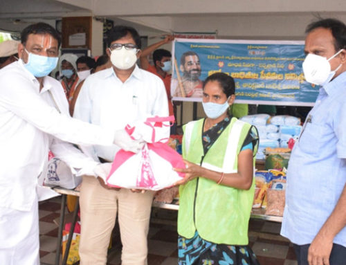 JET distributes 650 bags of 10 days worth of goods