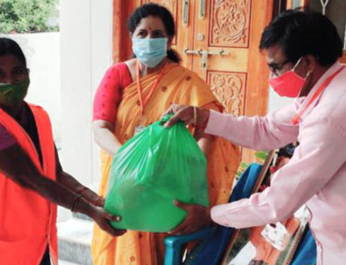 Warangal VT supports  sanitation workers during covid
