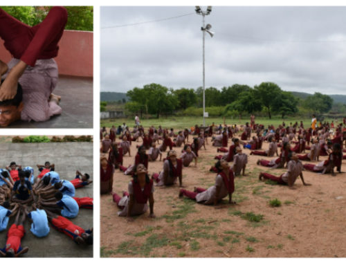 International Yoga Day @ Jeeyar Gurukulam,  Allampalli