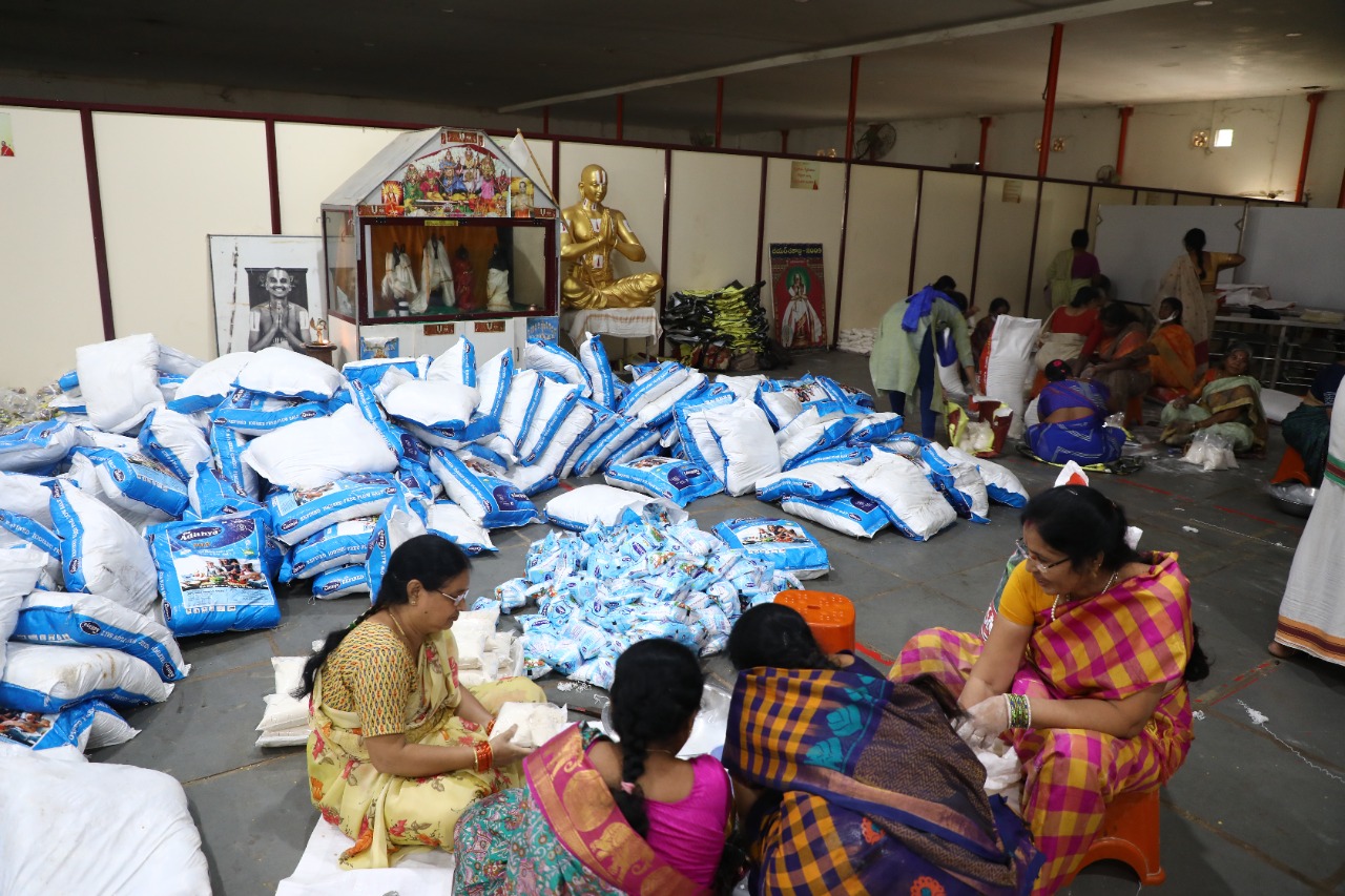 Vikasa Tarangini prompt response to flood relief 2
