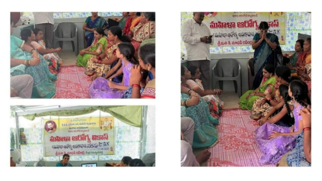 Women Cancer Awareness camps in West Godavari