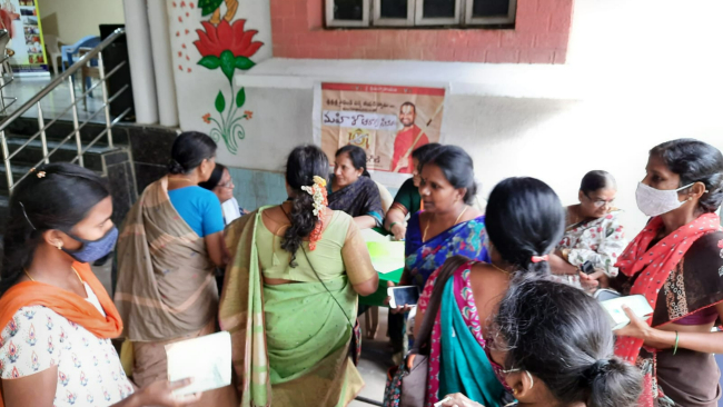 Women Health Care Camp Conducted at Pragati Enclave Community Hall
