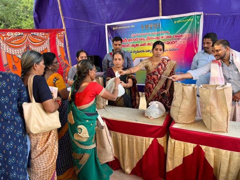 HH Chinna Jeeyar Swamiji Birthday Celebrations by SVAAS at Nagole