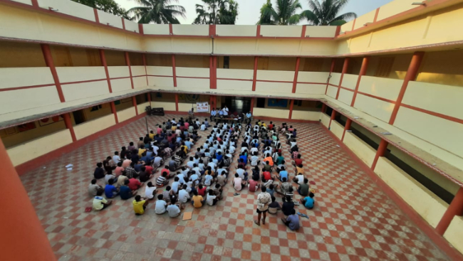 Prajna program at Dr. Ambedkar Gurukula School and College Boddavalasa Salur
