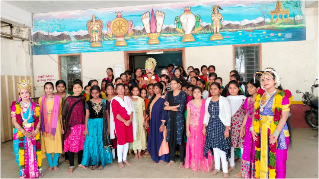 Netra Vidyalaya Participation in Samatha Kumbh 2023