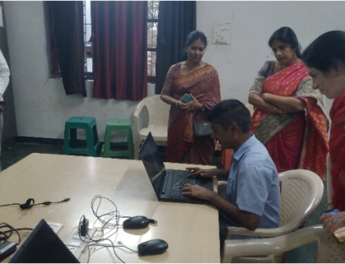 Neurosurgeon from USA visited Netra Vidyalaya