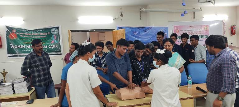 MAV BLS First Aid at IIIT Srikakulam