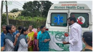 MAV Health Awareness and Pads Distribution Vijayawada