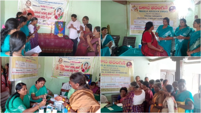 MAV Panchavati Team had conducted Women’s Health and Awareness Camp Thurkalamaddikunta(Vil).