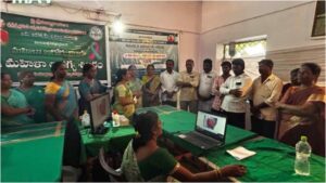 Mahila Arogya Vikas Central team conducted a health awareness and preventive screening camp