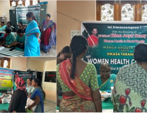 MAV team conducted a health awareness and preventive screening camp in MellaCheruvu