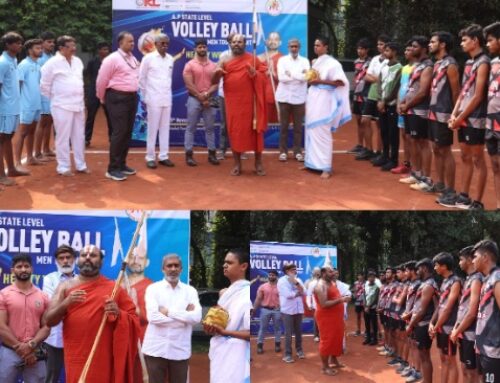JYC Inter college Volleyball competitions at KL University, Day-1