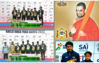 Netra students won medals in para olympic