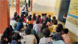 Prajna program in Salur municipal gumadam primary school