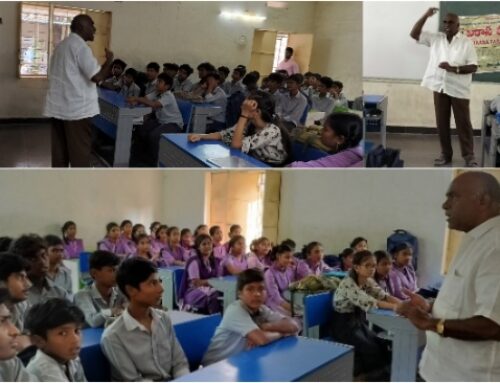 Prajna Program in Salur municipal high school