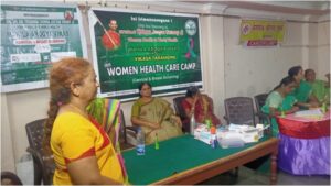 MAV Health Awareness camp at Akasapuvedhi, Vizianagaram