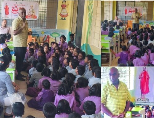 Prajna program at Salur Municipal K.H Primary School