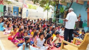 Prajna program at Salur municipal chintala veedhi primary school