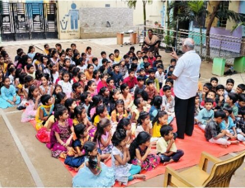 Prajna program at Salur Municipal Primary school