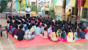 Prajna program at Salur municipal vaddi veedhi,chintala veedhi primary school