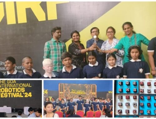 Nethra students see the world through Robotics